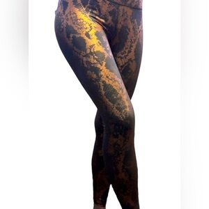 Snake Print Leggings